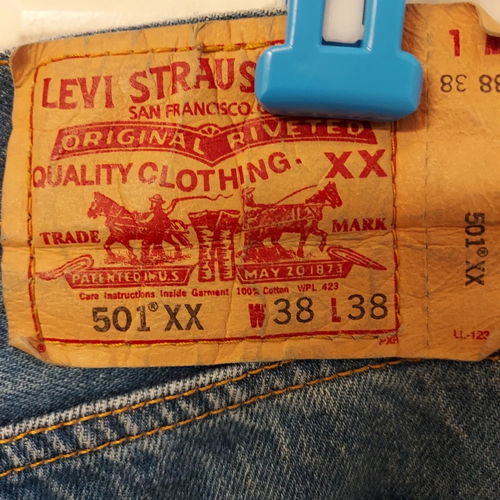 Levis 501xx jeans